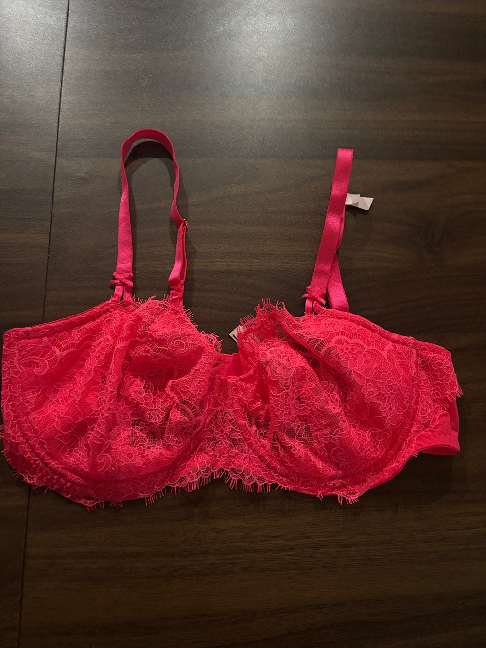 Victoria's Secret Pink Lace Underwire Bra